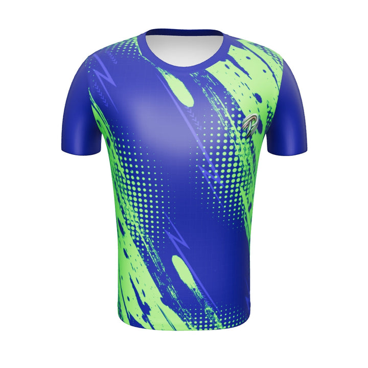 Men's Athletic T-shirt Abstract Flow
