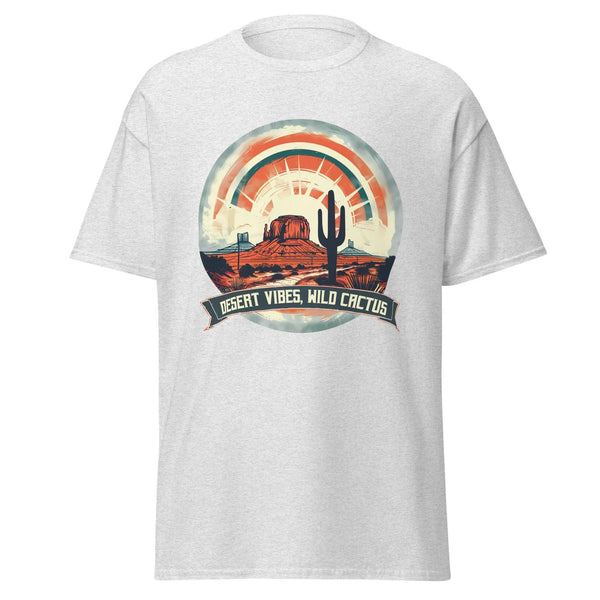 Unisex Classic Tee – Desert Vibes Wild Cactus -ARLXUN