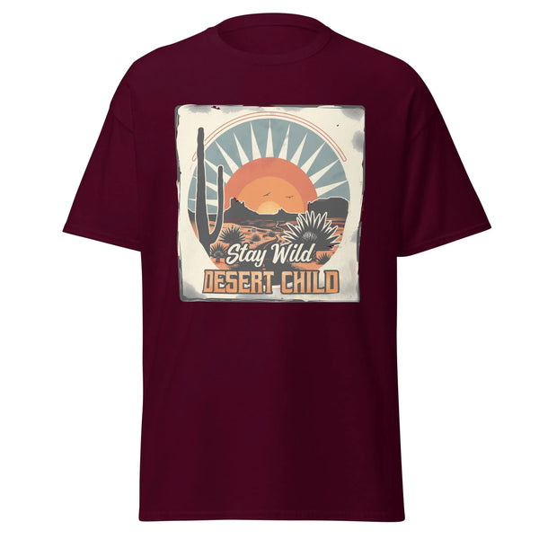 Unisex Classic Tee – Stay Wild Desert Child -ARLXUN