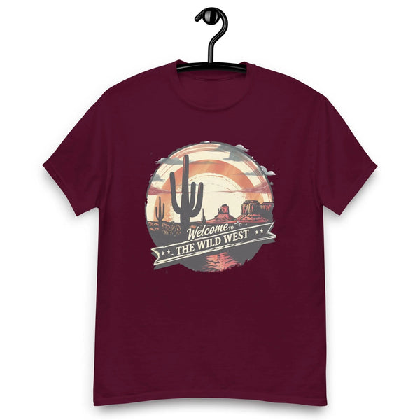 Unisex Classic Tee – Welcome to the Wild West -ARLXUN