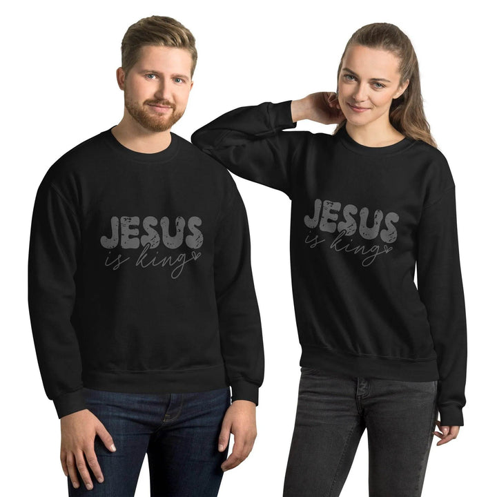 Jesus is king Unisex Sweatshirt -ARLXUN