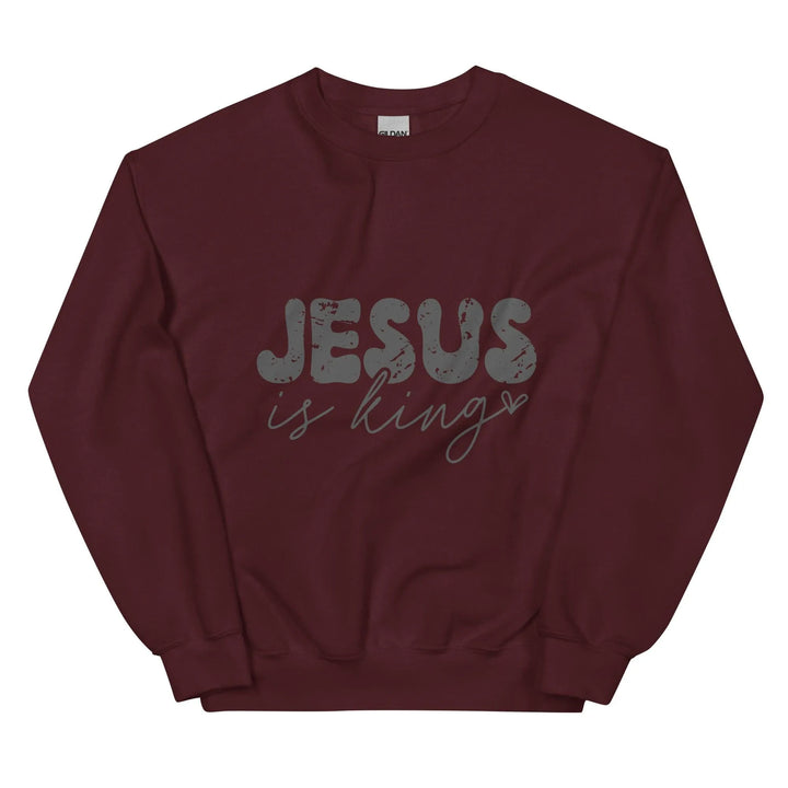 Jesus is king Unisex Sweatshirt -ARLXUN