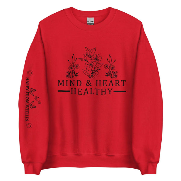 Mind & heart healthy-Unisex Sweatshirt -ARLXUN