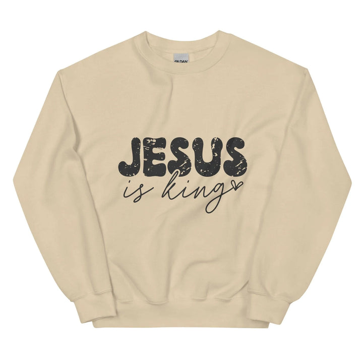 Jesus is king Unisex Sweatshirt -ARLXUN