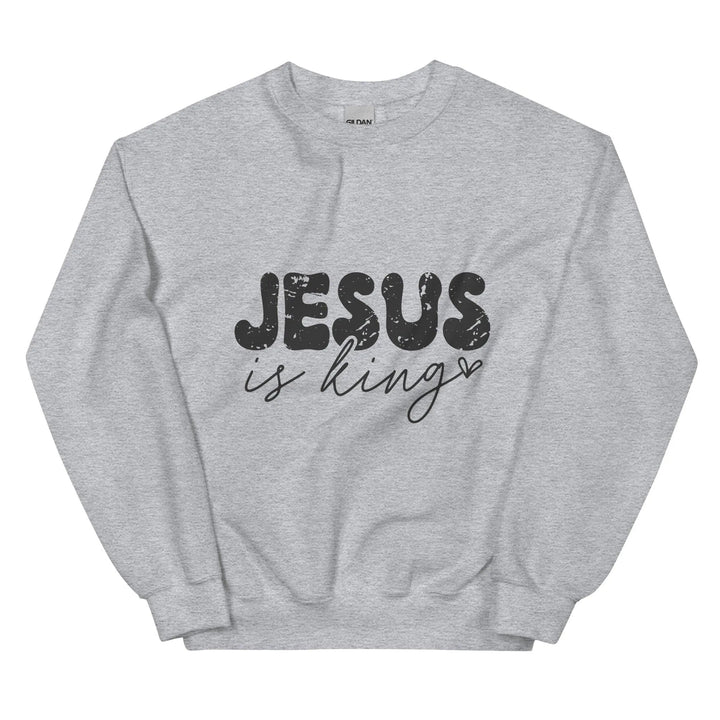 Jesus is king Unisex Sweatshirt -ARLXUN