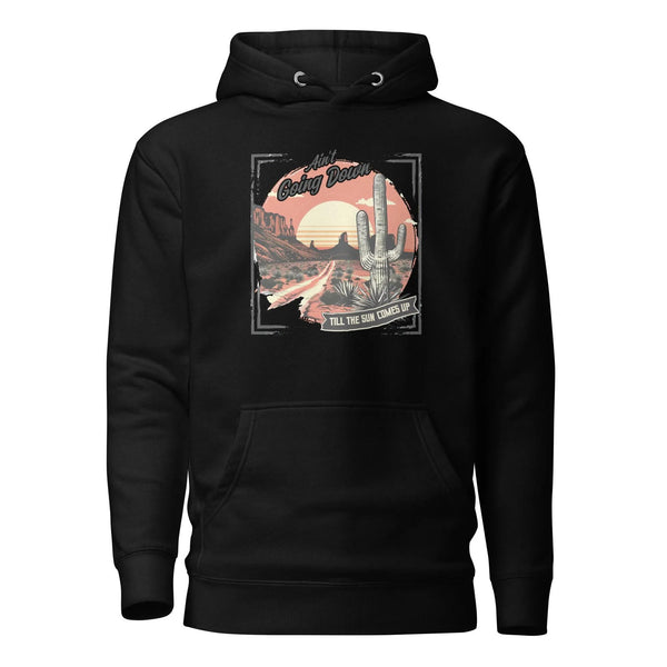 Unisex Hoodie, Ain't Going Down -ARLXUN