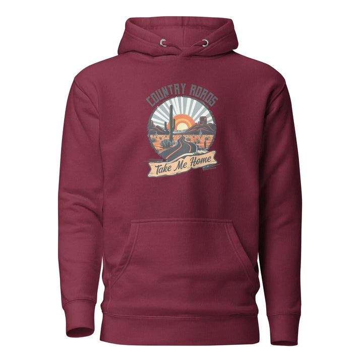 Unisex Hoodie, A, Country Roads Take Me Home -ARLXUN