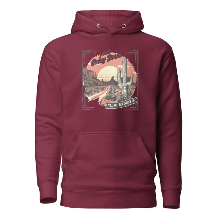 Unisex Hoodie, Ain't Going Down -ARLXUN