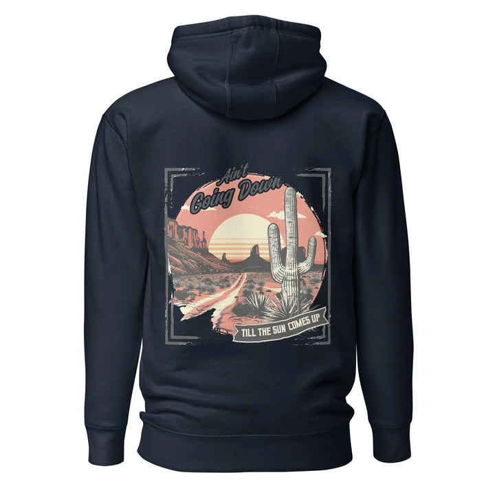Unisex Hoodie, A, Ain't Going Down -ARLXUN