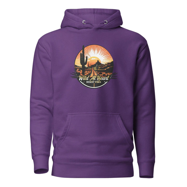 Unisex Hoodie Wild At Heart, Desert Vibes -ARLXUN