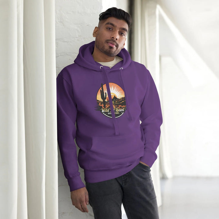 Unisex Hoodie Wild At Heart, Desert Vibes -ARLXUN
