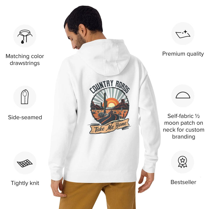 Unisex Hoodie Country Roads Take Me Home -ARLXUN